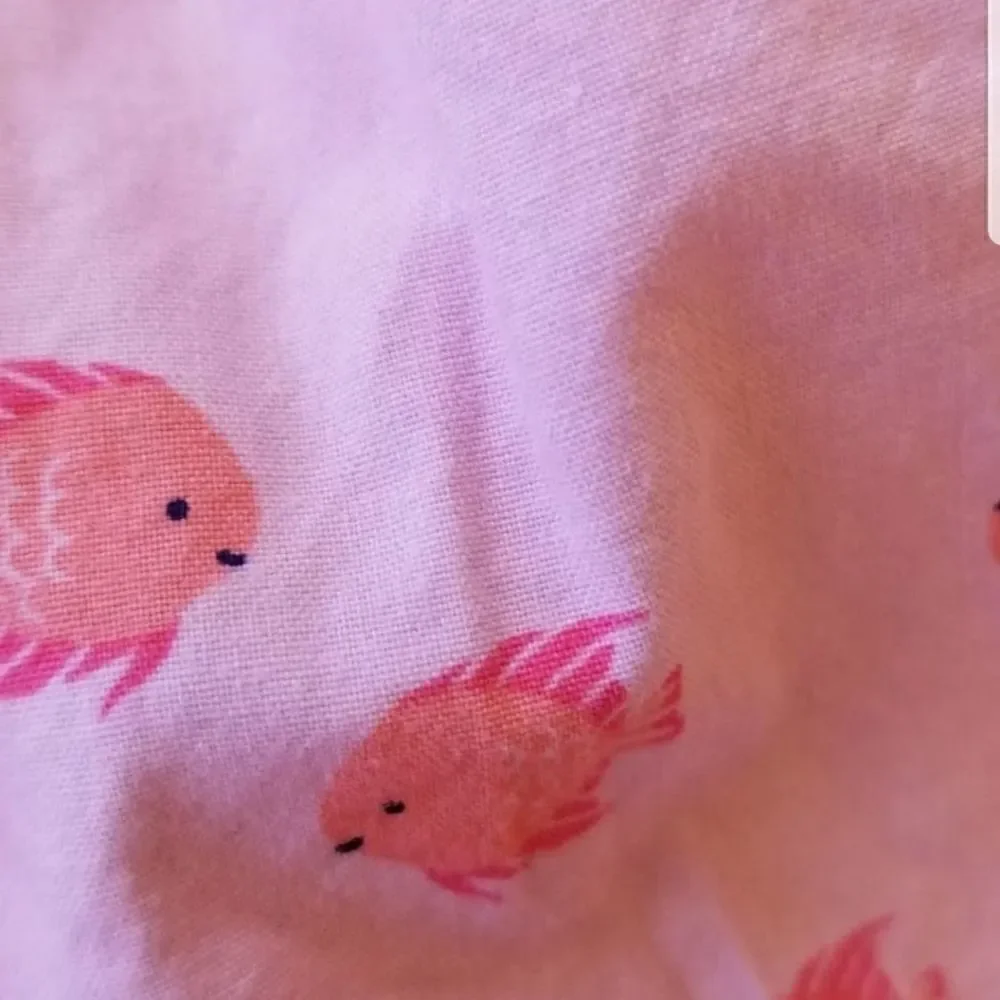 Pink goldfish ruffle bloomers
